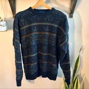 FINAL PRICE Towncraft Geometric Oversized Sweater